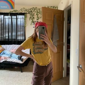 Retro Disney World cropped tee